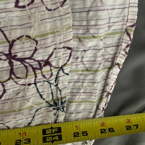 Jimi Hendrix Experience Shirt Mens XL Purple Label Floral Embroidered Button Up - Picture 5 of 5